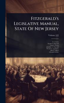 Fitzgerald's Legislative Manual State Of New Jersey