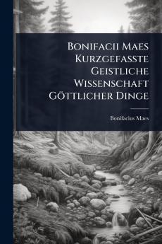 Bonifacii Maes KurzgefaÃ&#159;te Geistliche Wissenschaft Göttlicher Dinge