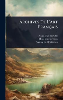 Archives De L'art Français