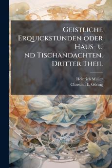 Geistliche Erquickstunden oder Haus- u nd Tischandachten. Dritter Theil