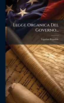 Legge Organica Del Governo...