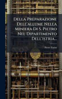 Della Preparazione Dell'allume Nella Miniera Di S. Pietro Nel Dipartimento Dell'istria...
