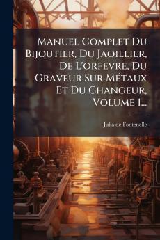 Manuel Complet Du Bijoutier Du Jaoillier De L'orfevre Du Graveur Sur MÃ©taux Et Du Changeur Volume 1...