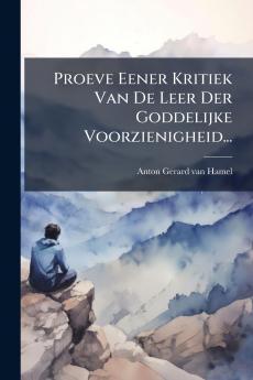 Proeve Eener Kritiek Van De Leer Der Goddelijke Voorzienigheid...