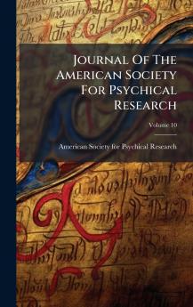 Journal Of The American Society For Psychical Research