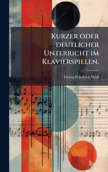 Kurzer oder deutlicher Unterricht im Klavierspielen.