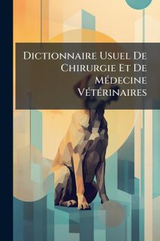 Dictionnaire Usuel De Chirurgie Et De MÃ©decine VÃ©tÃ©rinaires
