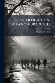 Register Of Alumni And Non-graduates