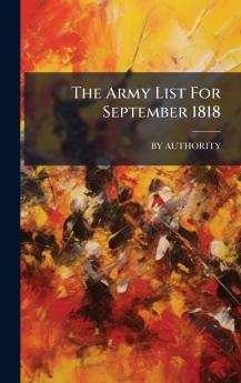 The Army List For September 1818