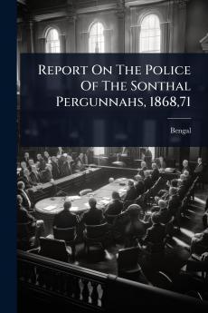 Report On The Police Of The Sonthal Pergunnahs 186871