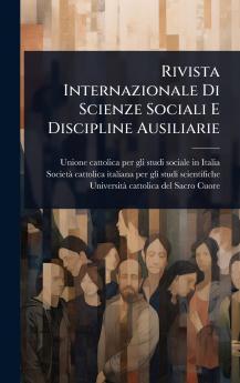 Rivista Internazionale Di Scienze Sociali E Discipline Ausiliarie