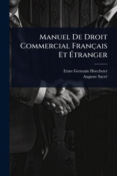 Manuel De Droit Commercial Français Et Ã&#137;tranger