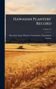 Hawaiian Planters' Record
