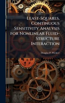 Least-Squares Continuous Sensitivity Analysis for Nonlinear Fluid-Structure Interaction