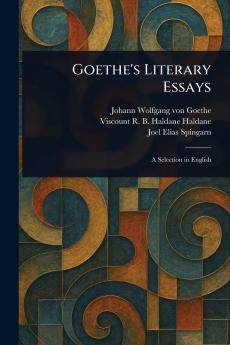 Goethe's Literary Essays