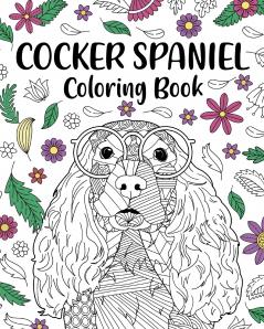 Cocker Spaniel Coloring Book