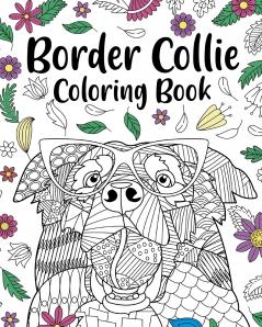 Border Collie Coloring Book