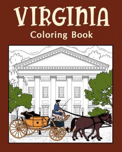 Virginia Coloring Book Adult Coloring Pages