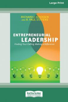 Entrepreneurial Leadership