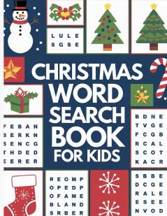 Christmas Word Search for Kids - 500 Fun Christmas Puzzles