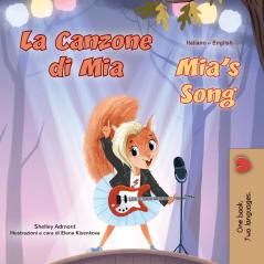 Mia's Song  (Italian English Bilingual Children's Book)