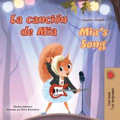 Mia's Song (Spanish English Bilingual Children's Book)