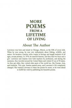 More Poems from a Lifetime of Living