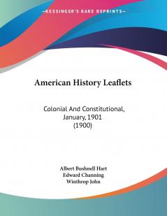 American History Leaflets