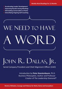 We Need to Have a Word