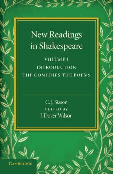 New Readings in Shakespeare