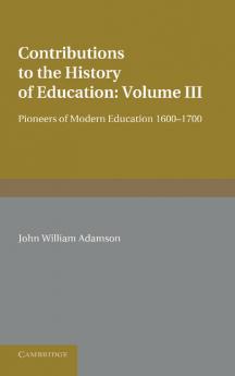 Contributions to the History of Education
