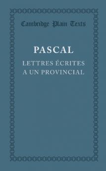 Lettres écrites a un provincial