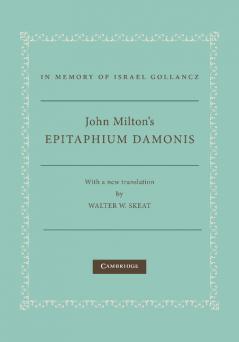 John Milton's Epitaphium Damonis