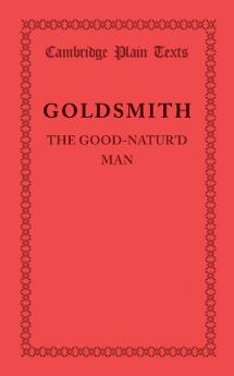 The Good-Natur'd Man