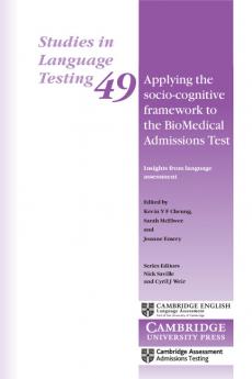 Applying the Socio-Cognitive Framework to the BioMedical Admissions Test Paperback