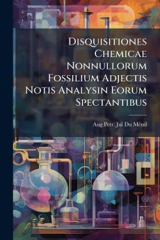 Disquisitiones Chemicae Nonnullorum Fossilium Adjectis Notis Analysin Eorum Spectantibus