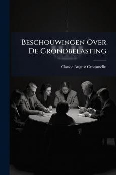 Beschouwingen Over De Grondbelasting