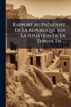 Rapport Au Président De La République Sur La Situation De La Tunisie En ...