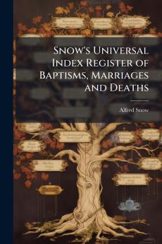 Snow's Universal Index Register of Baptisms Marriages and Deaths
