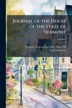 Journal of the House of the State of Vermont; Volume 1