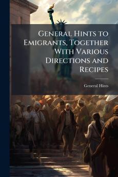 General Hints to Emigrants Together With Various Directions and Recipes