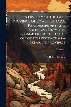 A History of the Late Province of Lower Canada Parliamentary and Political From the Commencement to the Close of Its Existence As a Separate Province; Volume 1
