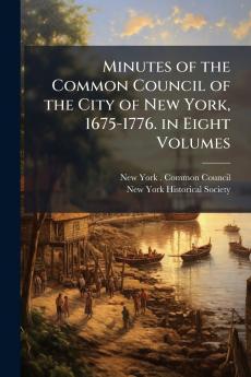 Minutes of the Common Council of the City of New York 1675-1776. in Eight Volumes