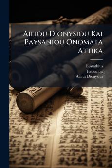 Ailiou Dionysiou Kai Paysaniou Onomata Attika