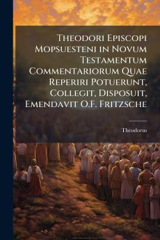 Theodori Episcopi Mopsuesteni in Novum Testamentum Commentariorum Quae Reperiri Potuerunt Collegit Disposuit Emendavit O.F. Fritzsche