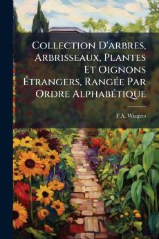 Collection D'arbres Arbrisseaux Plantes Et Oignons Étrangers Rangée Par Ordre Alphabétique