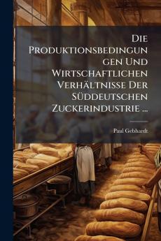 Die Produktionsbedingungen Und Wirtschaftlichen Verhältnisse Der Süddeutschen Zuckerindustrie ...