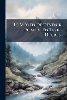 Le Moyen De Devenir Peintre En Trois Heures
