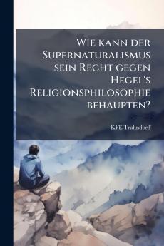 Wie kann der Supernaturalismus sein Recht gegen Hegel's Religionsphilosophie behaupten?