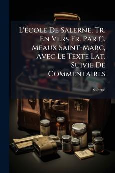 L'école De Salerne Tr. En Vers Fr. Par C. Meaux Saint-Marc Avec Le Texte Lat. Suivie De Commentaires
